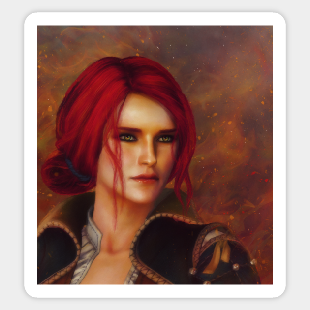 Triss Merigold - Triss Merigold - Sticker | TeePublic
